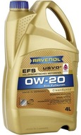 Ravenol EFS 0W20 CLEANSYNTO SN PLUS RC Volvo 4l