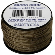 Atwood Lano MFG Micro Cord 38 m - Coyote