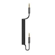 Adaptér audio jack 3,5 mm - 3,5 mm 1,2 m čierna/čierna (US-SJ256)