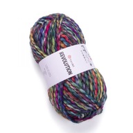 Priadza YarnArt REVOLUTION 150g/75m veľká vlna 1604