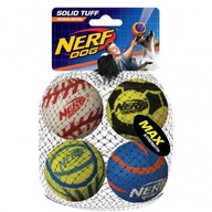 Tenisové loptičky NERF, 6,4 cm, 4 KS/BAL