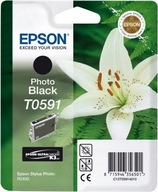 ORIGINÁL EPSON T0591 R2400 FOTO ČIERNY ATRAMENT