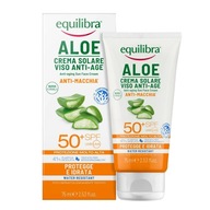 EQUILIBRA Aloe Sun aloe opaľovací krém SPF50+ UVA/UVB 75 ml