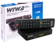 DEKODÉROVÝ TUNER POZEMNÝ TV DVB-T2 WIWA H.265