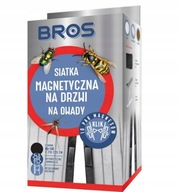 BROS magnetická sieťka na dvere 160x220 - čierna