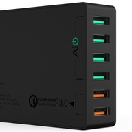 Aukey PA-T11 60W 6x USB QC 3.0 nástenná nabíjačka