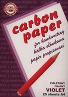 Karbónový papier A4/25 listov.
