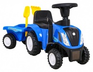 NEW HOLLAND T7 traktor, hrable, lopata, melódia