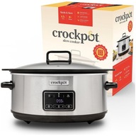 Veľký Crockpot 6,5l Slow Cooker - hliníková indukčná misa