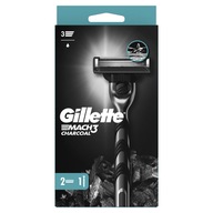 Gillette Mach3 Charcoal Razor (1 holiaci strojček, 2 čepele)