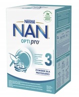 Upravené mlieko 12m+ NAN Nestle 3 Optipro 650g | DLHÝ DÁTUM 2025