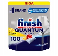 FINISH QUANTUM CAPSULES TABLETY UMÝVAČKY RIADU VŠETKO V JEDNOM CITRÓN 100 ks