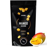 BIO SUŠENÉ MANGO 1kg HiFOOD BEZ CUKRU