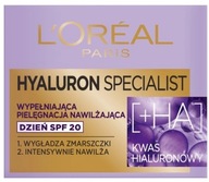 Loreal Hyaluron Specialist vyplňujúci denný krém na tvár s SPF 20