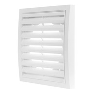 PVC ventilačná mriežka FI 100 golier