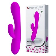 SEX PRETTY LOVE VICTOR VIBRATOR SO STIMULÁTOROM