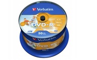 Verbatim DVD-R 4,7 GB 50 ks pre AZO tlač