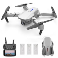 DRONE E525 2x KAMERA HD 4K WIFI FPV+3 BATÉRIE 3,7V