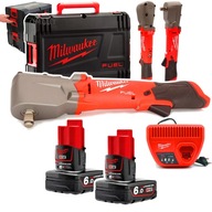 Milwaukee M12 FRAIWF12-602X 2x 6,0Ah račňový rázový uťahovák Súprava paliva