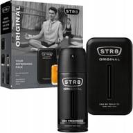 STR8 ORIGINAL EDT SET 50ml + DEODORANT 150ml pre mužov