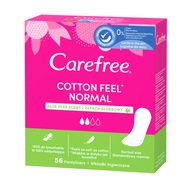 Carefree Cotton Aloe, hygienické vložky 56 ks.