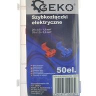 Elektrické rýchlospojky 50 ks. 0,5-1,5 1,5-2,5