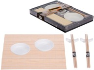 Sushi set pre 2 osoby BIELA ​​- 7 prvkov