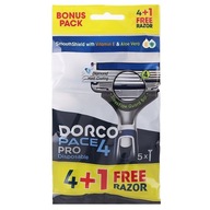 Dorco Pace4 Pro Razor 4 čepele 5 ks