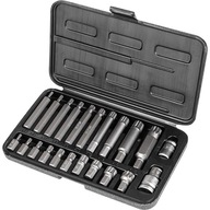 SPLINE BIT SET 22ks M4-M16-M18 oceľ S2 c6938