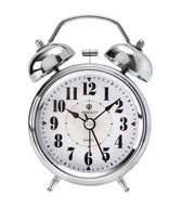 CLEAR ALARM CLOCK Gong PERFEKTNÝ RETRO HLASITÝ Plynulý