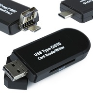 ČÍTAČKA SD KARIET microSD USB OTG USB-C micro USB