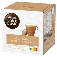 Dolce Gusto Nescafe Cortado Espresso Macchiato kapsule 16 ks.