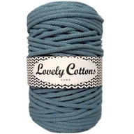 Bavlnená šnúra Lovely Cotton 5mm Morský vánok