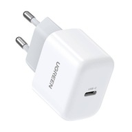 UGREEN RÝCHLA SIEŤOVÁ NABÍJAČKA KOCKOVÝ NAPÁJACÍ ZDROJ USB-C QC 4.0 PD 3.0 20W