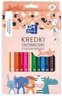 Jumbo trojuholníkové ceruzky 12 ks Oxford