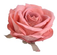 ROSE produkt hlava VELUR kvetinová dekorácia 10cm 6 ks.