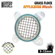 Zelené veci World Grass Flock Applicator Tool -Mesh Head -Large 9-12 mm