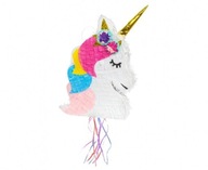 Zasnená piñata Unicorn ideálna na narodeniny dieťaťa