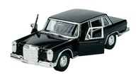 WELLY OLD TIMER 1963 MERCEDES-BENZ 600 W100 ČIERNA 1:34 KOV NOVÝ MODEL