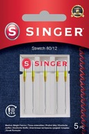 Singer Stretch Needle 80/12 5PK