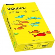 Farebný kopírovací papier A4 80g RAINBOW R18 tmavožltý