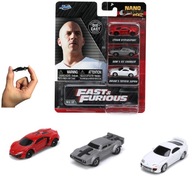 JADA 3Pack Nano Cars Wave 4 FAST FURIOUS 253201004