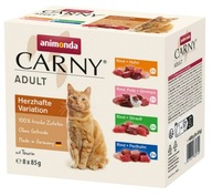 Animonda Carny Adult mix príchutí s hovädzím mäsom 8x85g