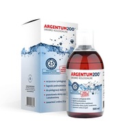 ARGENTUM 200 koloidné striebro 25 ppm tonikum 500 ml