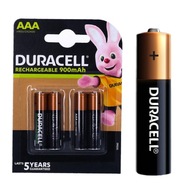 4 x Duracell Recharge AAA 900 mAh batérie