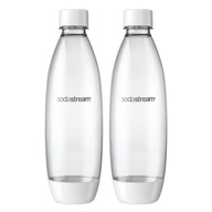 SodaStream FUSE 1L biela fľaša, 2 kusy