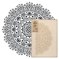 Šablóna na maľbu MULTIPLE M 59cm MANDALA VZOR Ornament Kruh MANDALA