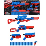 NERF ALPHA MEGA SET 5 V 1 5 ODPAĽOVAČOV 30 ŠÍPKOV