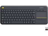 Klávesnica LOGITECH K400 Plus šedá