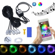 OSVETLENIE AUTA INTERIÉR AUTA RGB LED PÁS